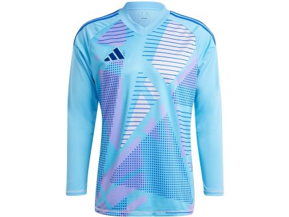 Men's goalkeeper shirt adidas Tiro 24 Competition Long Sleeve light blue IN0410
