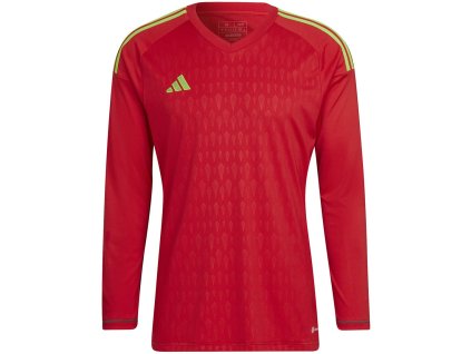adidas Tiro 23 Competition Long Sleeve Men's Goalkeeper T-Shirt Red HL0007