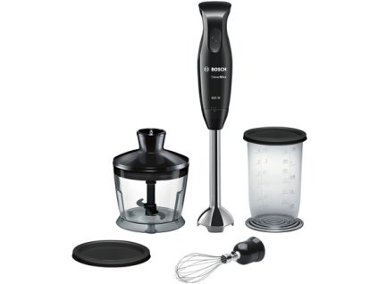 Bosch | CleverMixx MSM2650B | Blender | Hand Blender | 600 W | Number of speeds 12 | Chopper | Black