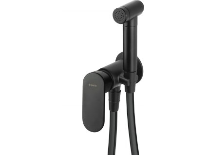 Concealed bidet mixer with bidetta shower head