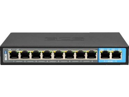 POE switch for 8 IP cameras BCS-B-SP0802