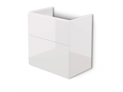 Washbasin cabinet without worktop