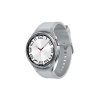 Samsung Galaxy Watch6 Classic SM-R965F 3,81 cm (1.5") OLED 47 mm Digitální 480 x 480 px Dotyková obrazovka 4G Stříbrná Wi-Fi GPS