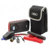 Jump start device model: X-STARTER 15 LiPo PRO, battery type: Li-Ion, voltage: 12V, start current: 600A, peak start current: 1200A, weight: 0.9 kg