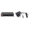 Dahua Technology PFS3006-4GT-60-V2 Gigabit Ethernet (10/100/1000) Podpora napájení po Ethernetu (PoE) Černá