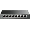 TP-Link TL-SG108PE Řízený L2 Gigabit Ethernet (10/100/1000) Podpora napájení po Ethernetu (PoE) Černá