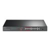 TP-Link TL-SL1218P síťový přepínač Nespravované Gigabit Ethernet (10/100/1000) Podpora napájení po Ethernetu (PoE) 1U Černá