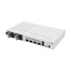 Mikrotik CRS504-4XQ-IN síťový přepínač Řízený Fast Ethernet (10/100) Podpora napájení po Ethernetu (PoE) Bílá