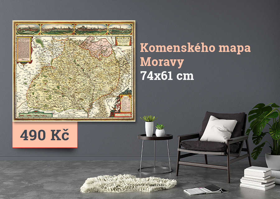 Komenského mapa Moravy
