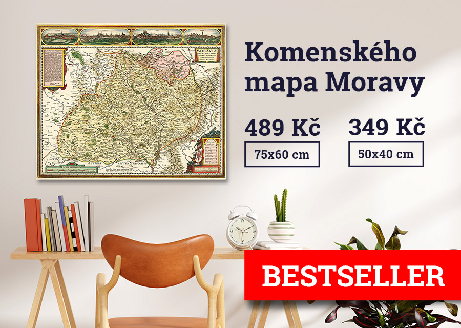 Komenského mapa Moravy