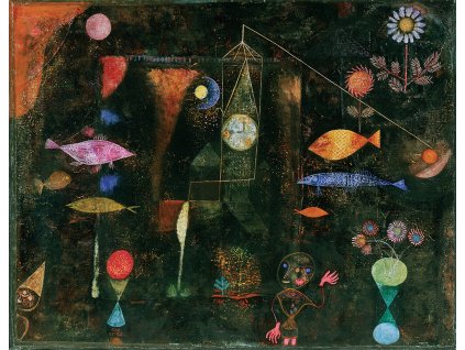 Fish Magic Paul Klee IDEAPRINTcz