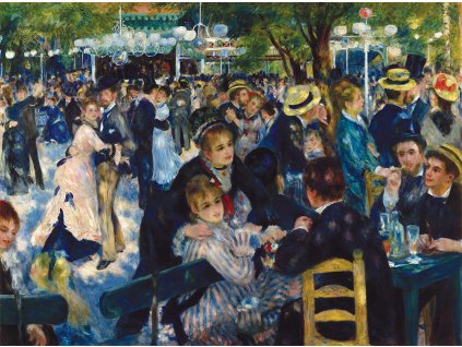 Tanec v Moulin de la Galette Pierre Auguste Renoir IDEAPRINTcz