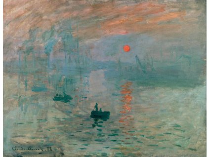 Imprese, východ slunce Claude Monet IDEAPRINTcz
