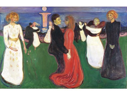 Tanec života Edvard Munch IDEAPRINTcz