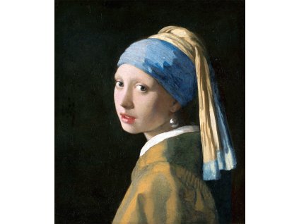 Dívka s perlou Johannes Vermeer IDEAPRINTcz
