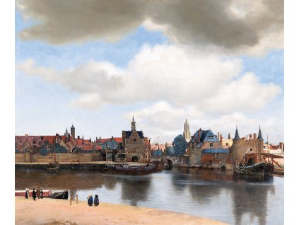 Pohled na Delft Johannes Vermeer IDEAPRINTcz
