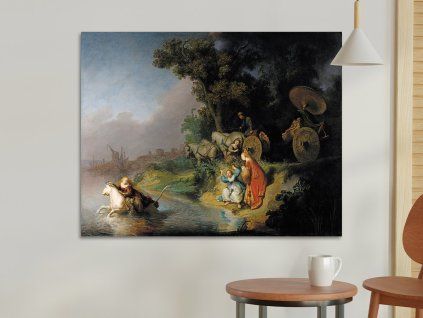Únos Evropy Rembrandt van Rijn obraz na zeď IDEAPRINTcz