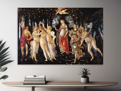 Primavera Sandro Botticelli obraz na zeď IDEAPRINTcz