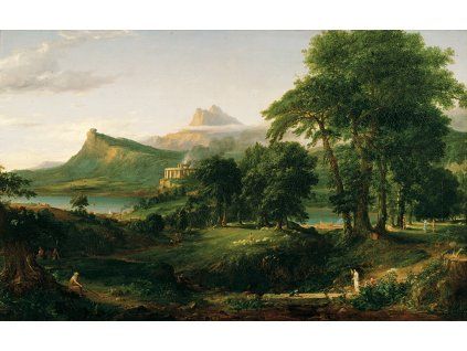 Vývoj říše Pastýřství Thomas Cole obraz na zeď IDEAPRINTcz