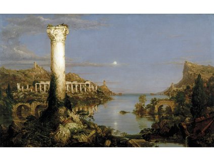 Vývoj říše Zánik Thomas Cole IDEAPRINTcz