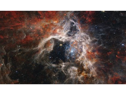 Tarantula Nebula JWST IDEAPRINTcz