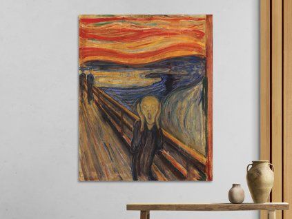 Výkřik Edvard Munch obraz na zeď IDEAPRINTcz