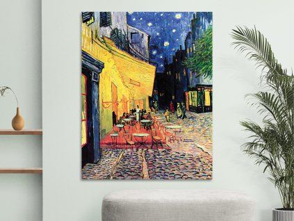 Noční kavárna Vincent van Gogh obraz na zeď IDEAPRINTcz