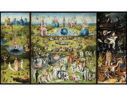 Zahrada pozemských rozkoší Hieronymus Bosch IDEAPRINTcz