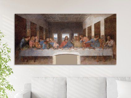 Poslední večeře Leonardo da Vinci obraz na zeď IDEAPRINTcz