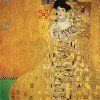 Zlatá Adele Gustav Klimt obraz na zeď detail IDEAPRINTcz
