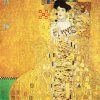 Zlatá Adele Gustav Klimt obraz na zeď detail IDEAPRINTcz