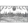 Olomouc historická veduta (1593) IDEAPRINTcz