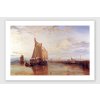 Dordrecht Lodní pošta z Rotterdamu v bezvětří 2 William Turner IDEAPRINTcz