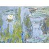 Lekníny Claude Monet obraz na zeď detail2 IDEAPRINTcz