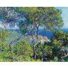 Bordighera Claude Monet obraz na zeď detail IDEAPRINTcz