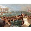 Vývoj říše Zkáza Thomas Cole obraz na zeď detail2 IDEAPRINTcz