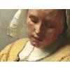 Mlékařka Johannes Vermeer obraz na zeď detail2 IDEAPRINTcz
