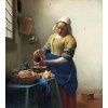 Mlékařka Johannes Vermeer obraz na zeď detail IDEAPRINTcz