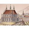 Kutná Hora historická veduta (1815) detail IDEAPRINTcz