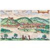 Bratislava historická veduta (1594) IDEAPRINTcz