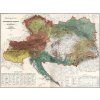 Mapa Rakouské monarchie (1855) 1 IDEAPRINTcz