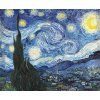 Hvězdná noc Vincent van Gogh obraz na zeď detail IDEAPRINTcz