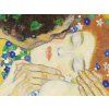Polibek Gustav Klimt obraz na zeď detail2 IDEAPRINTcz