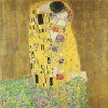 Polibek Gustav Klimt obraz na zeď detail IDEAPRINTcz