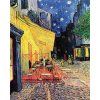 Noční kavárna Vincent van Gogh detail IDEAPRINTcz