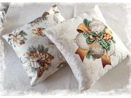 Gobelínový povlak na polštář - VÁNOČNÍ SNĚNÍ