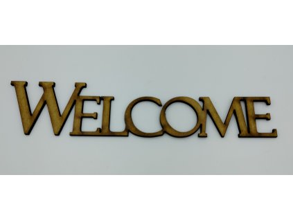 Nápis WELCOME 20,2cm
