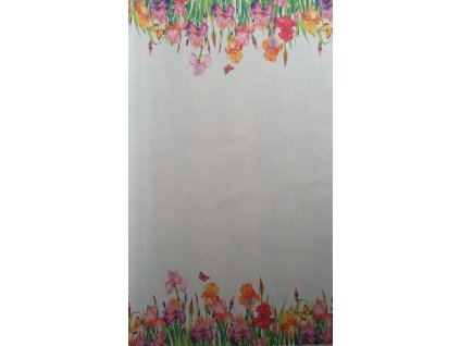 látka - metráž dovoz Španělsko / panelová metráž Jarní louka I.