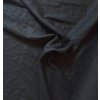 100% měkčený len/vintage vzhled - černá (17)