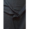 100% měkčený len/vintage vzhled - černá (17)